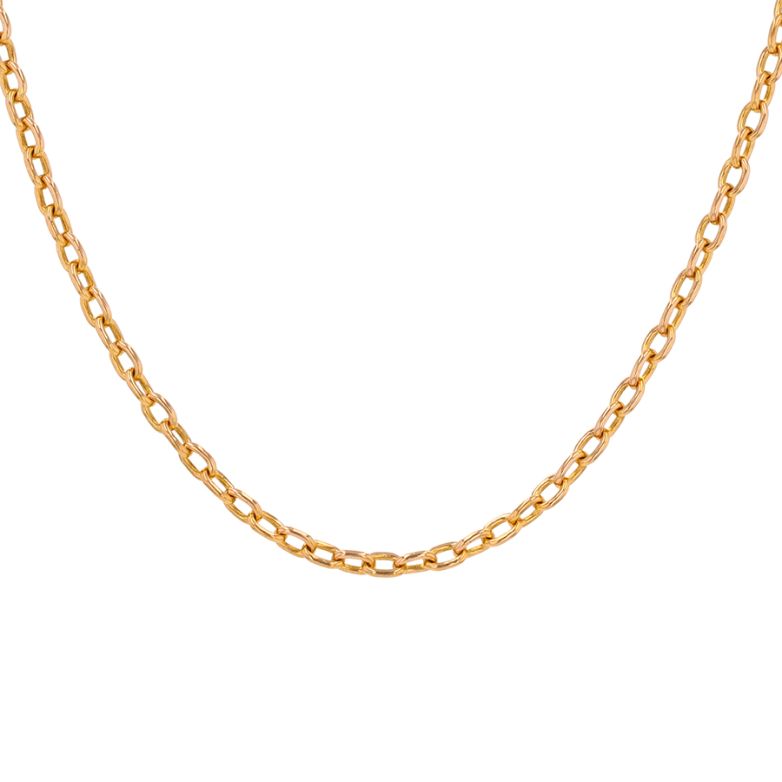 Chaine maille forçat or jaune 21.88g Comme neuf -  reconditionné disponible sur Gemme Les Bijoux